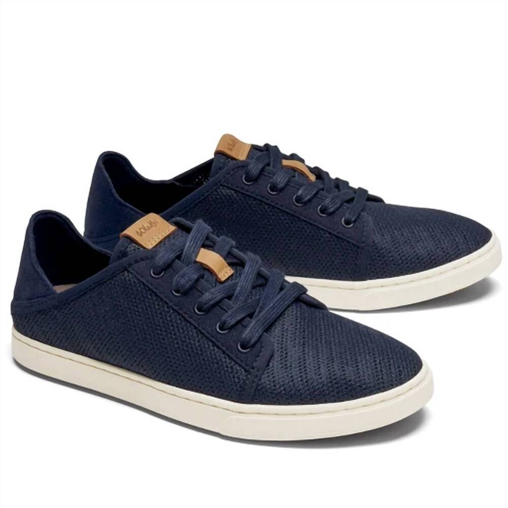 NEW OLUKAI women's pehuea li sneaker in trench blue
